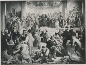 Das Zeitalter der Reformation (The Age of the Reformation), a painting by Wilhelm von Kaulbach